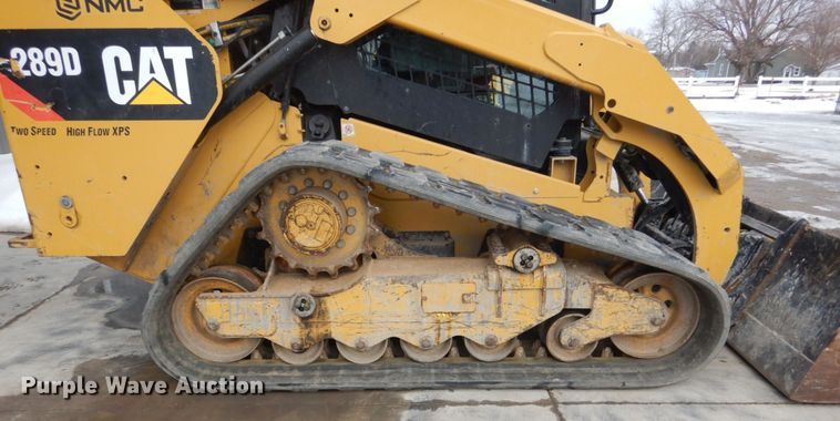 image for item FU9138 2015 Caterpillar 289D skid steer