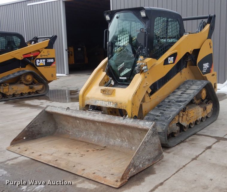image for item FU9139 2012 Caterpillar 289C2 skid steer