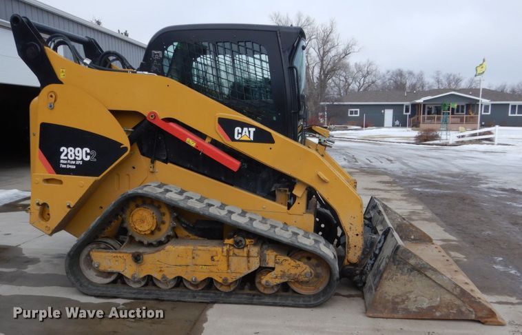 image for item FU9139 2012 Caterpillar 289C2 skid steer
