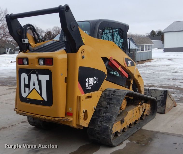 image for item FU9139 2012 Caterpillar 289C2 skid steer