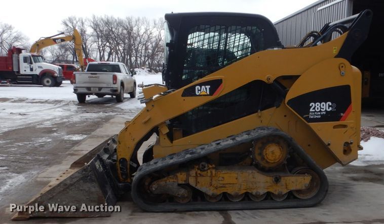 image for item FU9139 2012 Caterpillar 289C2 skid steer