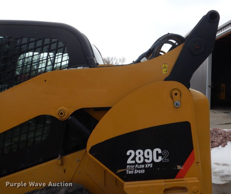 image for item FU9139 2012 Caterpillar 289C2 skid steer