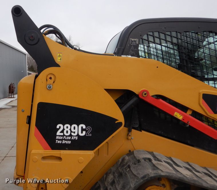 image for item FU9139 2012 Caterpillar 289C2 skid steer