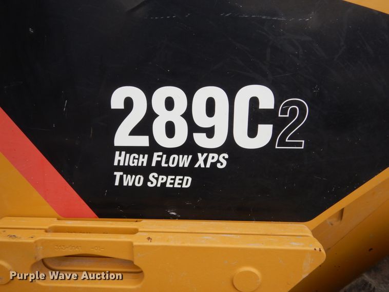 image for item FU9139 2012 Caterpillar 289C2 skid steer