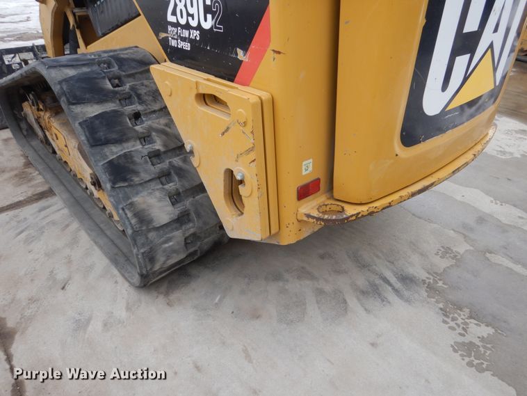 image for item FU9139 2012 Caterpillar 289C2 skid steer