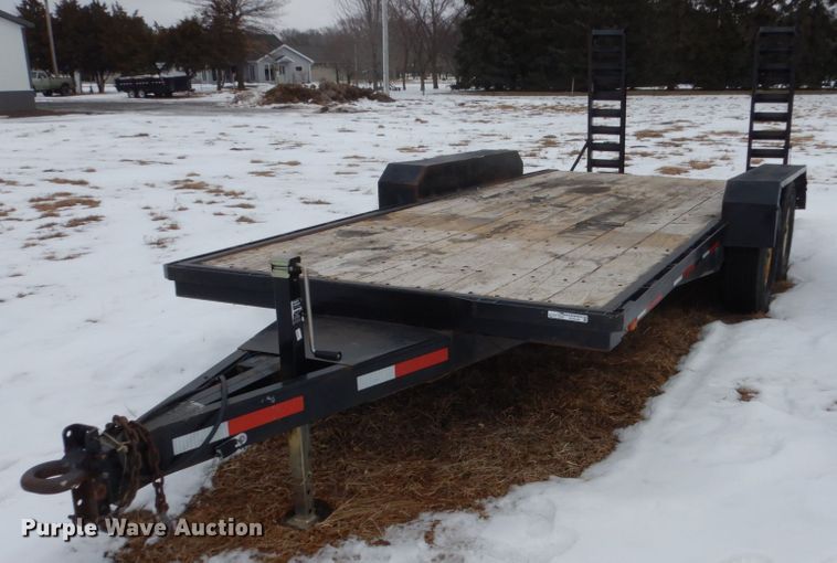 image for item FU9140 Shop built equipment trailer