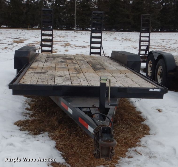 image for item FU9140 Shop built equipment trailer