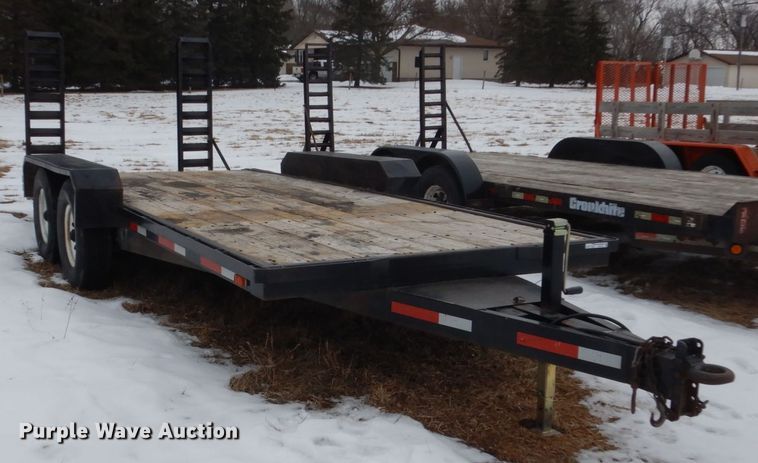 image for item FU9140 Shop built equipment trailer