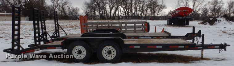 image for item FU9140 Shop built equipment trailer