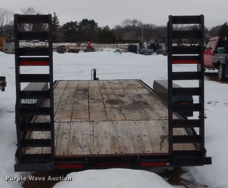 image for item FU9140 Shop built equipment trailer