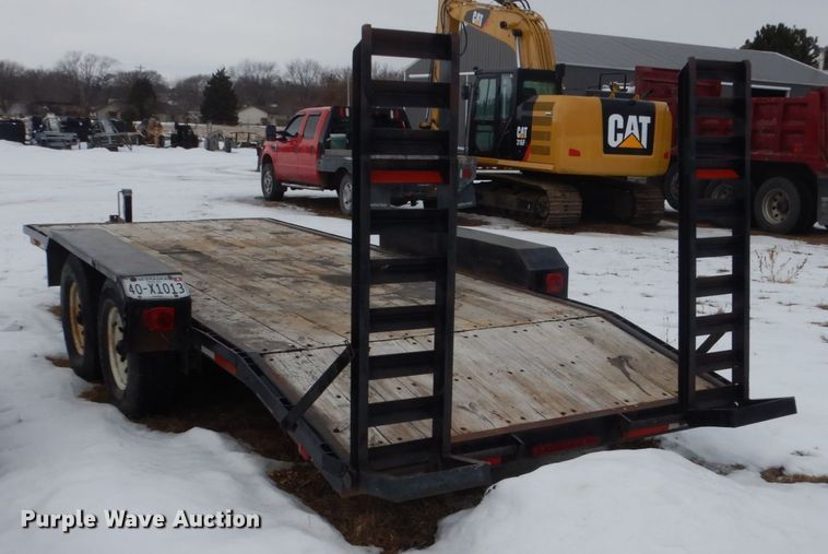 image for item FU9140 Shop built equipment trailer