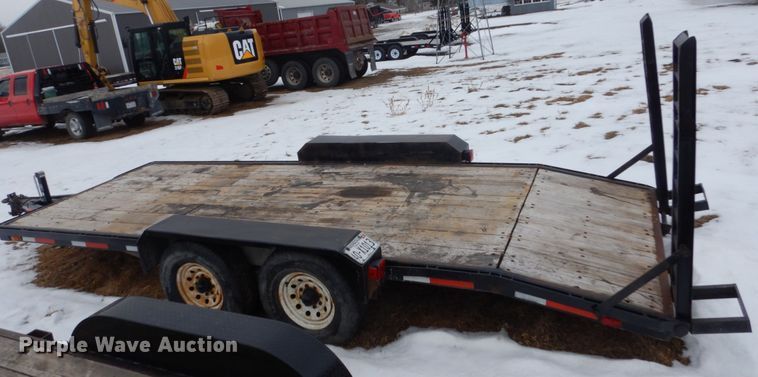 image for item FU9140 Shop built equipment trailer