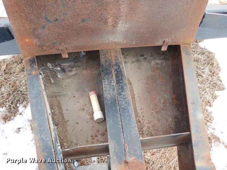 image for item FU9140 Shop built equipment trailer