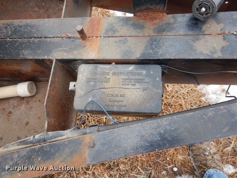 image for item FU9140 Shop built equipment trailer