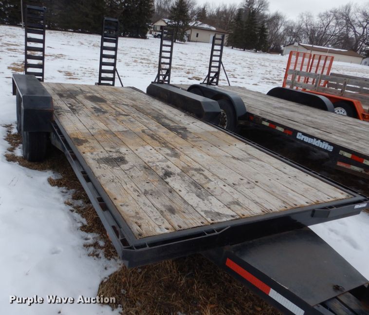 image for item FU9140 Shop built equipment trailer