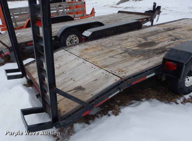 image for item FU9140 Shop built equipment trailer