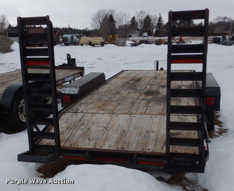 image for item FU9140 Shop built equipment trailer