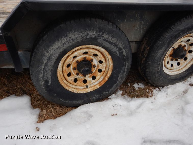 image for item FU9140 Shop built equipment trailer