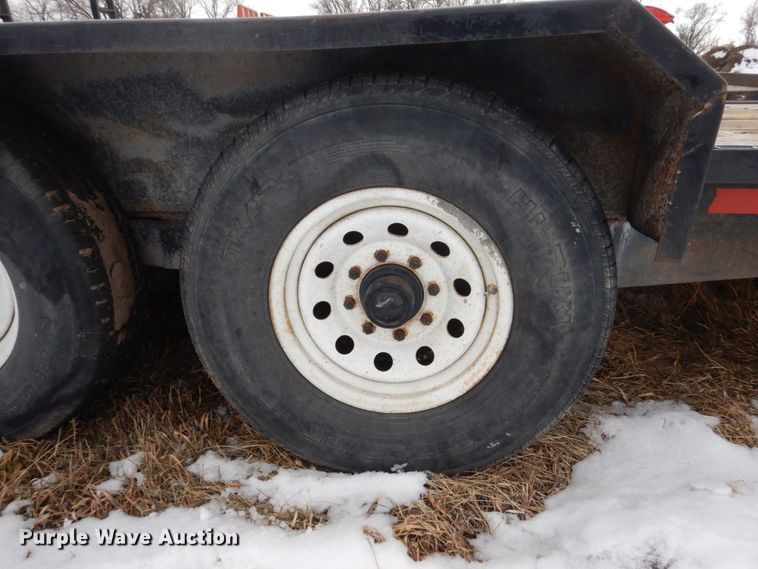image for item FU9140 Shop built equipment trailer
