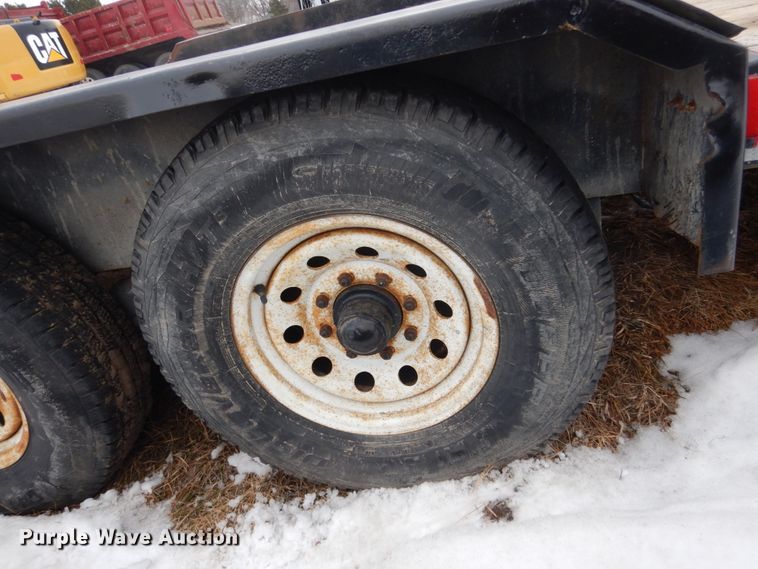 image for item FU9140 Shop built equipment trailer