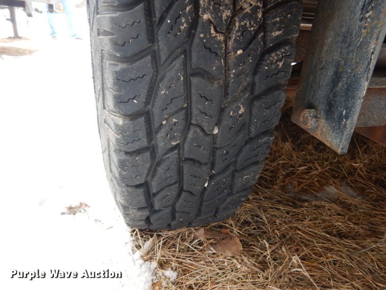 image for item FU9140 Shop built equipment trailer