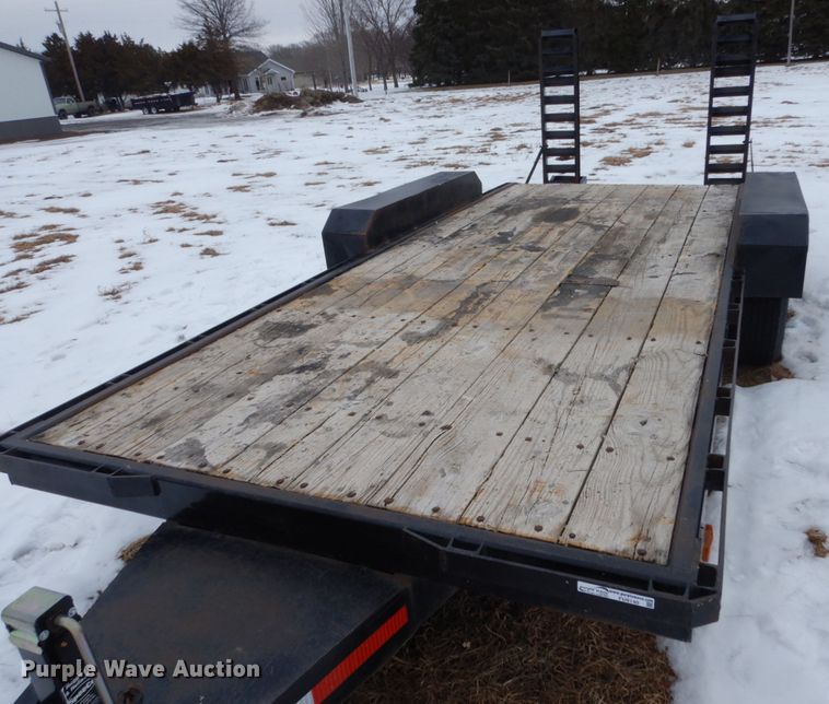 image for item FU9140 Shop built equipment trailer