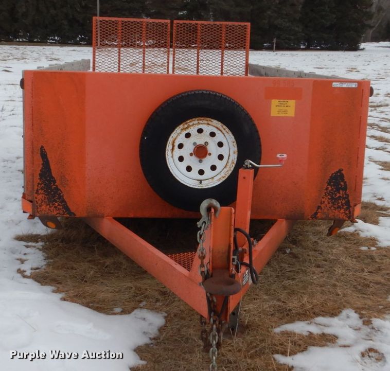 image for item FU9142 2009 Felling FT-7E00024 utility trailer
