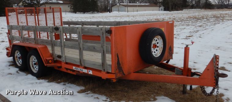 image for item FU9142 2009 Felling FT-7E00024 utility trailer