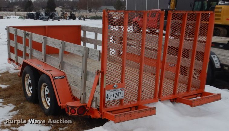 image for item FU9142 2009 Felling FT-7E00024 utility trailer