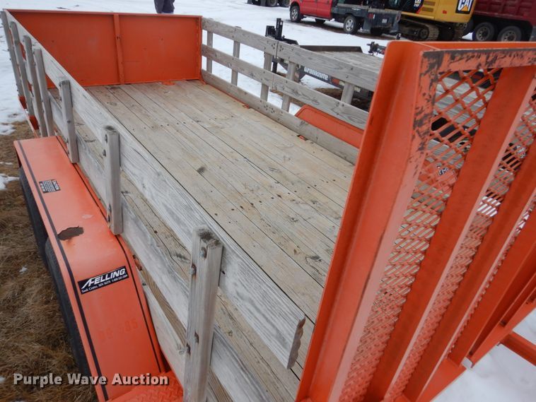 image for item FU9142 2009 Felling FT-7E00024 utility trailer