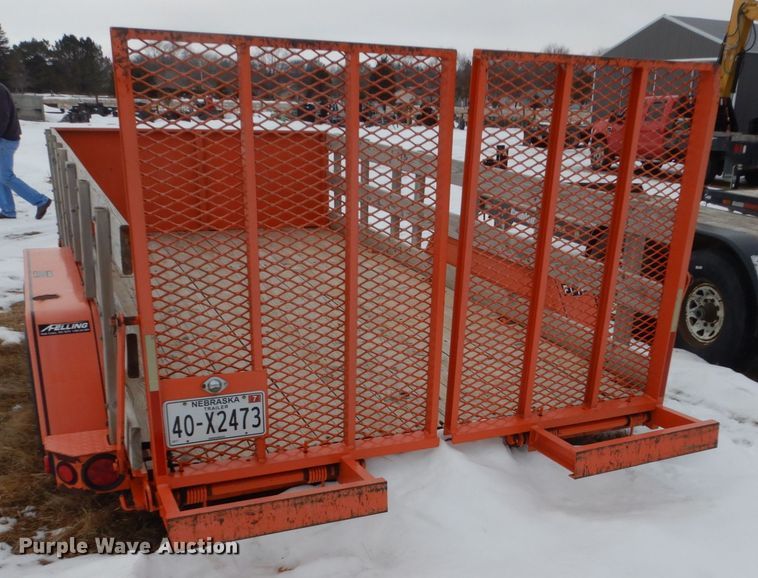 image for item FU9142 2009 Felling FT-7E00024 utility trailer