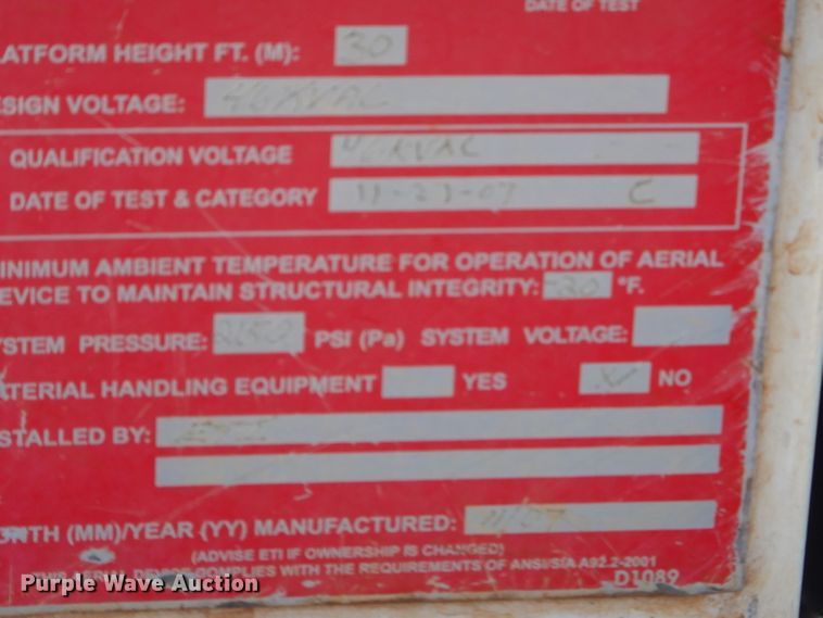 image for item GB9615 2012 Ford F450 bucket truck