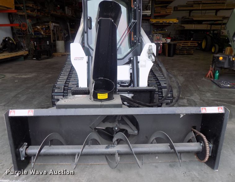 image for item H1252 Sheyene Tooling Black Max 600L skid steer snow blower