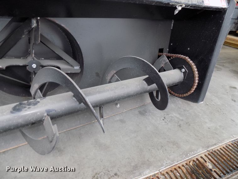 image for item H1252 Sheyene Tooling Black Max 600L skid steer snow blower