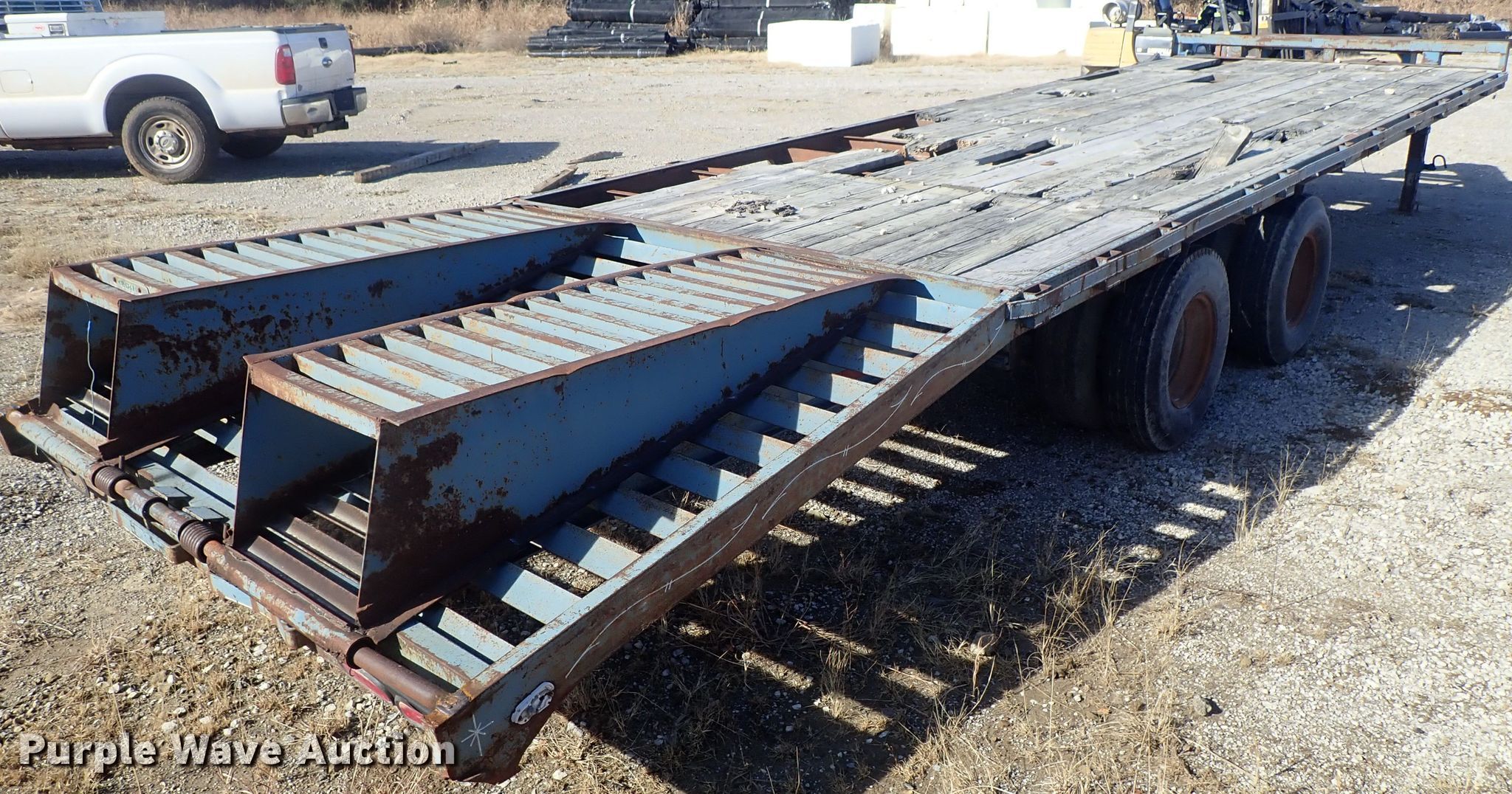 1998 Starlite equipment trailer in Owasso, OK Item DC3427 sold