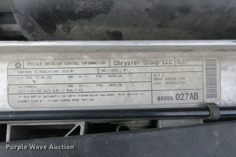 image for item DB10058 2010 Dodge Charger