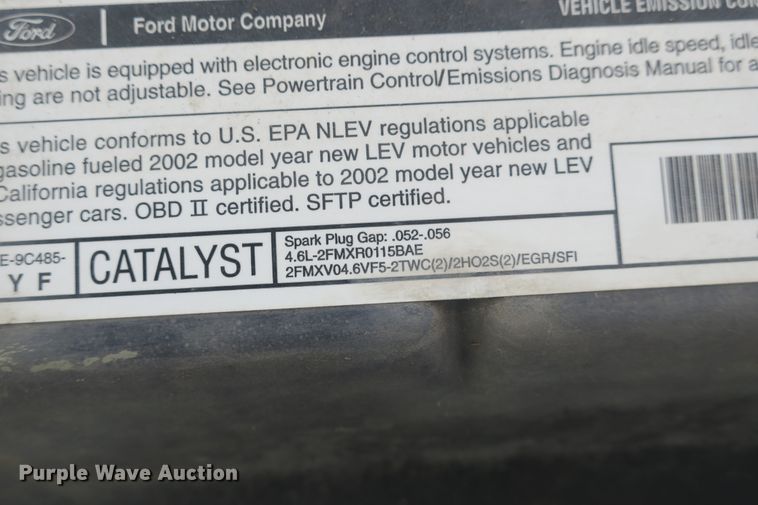 image for item DB10059 2002 Ford Crown Victoria Police Interceptor