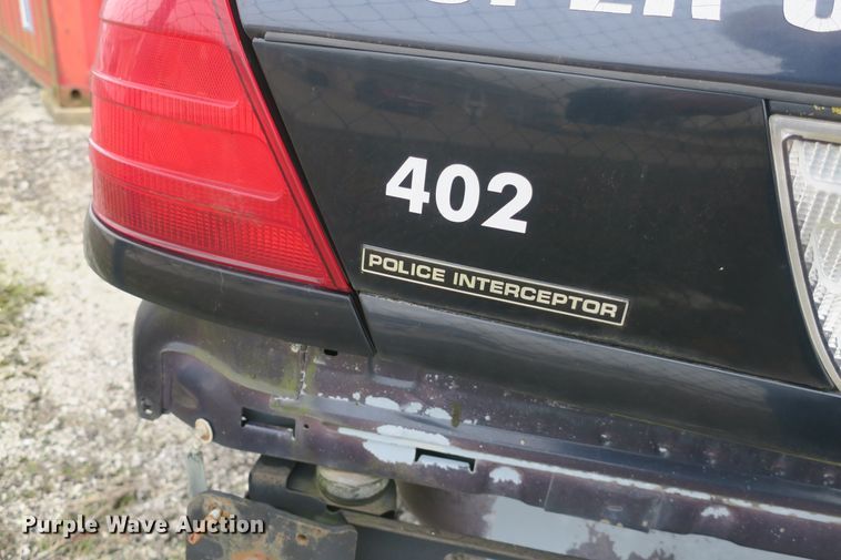image for item DB10060 2002 Ford Crown Victoria Police Interceptor