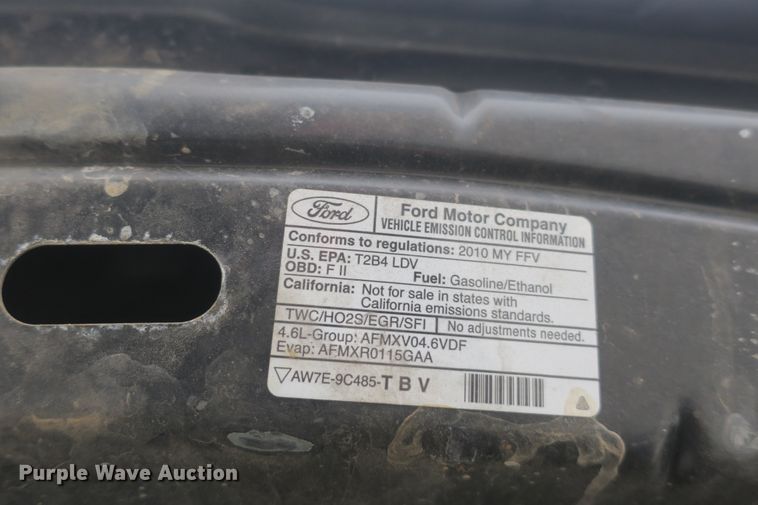 image for item DB10062 2010 Ford Crown Victoria Police Interceptor