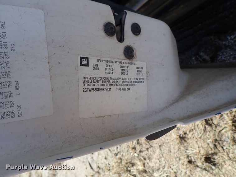 image for item DC3335 2005 Chevrolet Impala