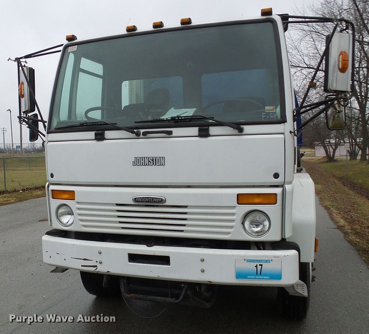 image for item DD1996 2003 Freightliner FC70 street sweeper truck