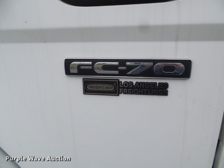 image for item DD1996 2003 Freightliner FC70 street sweeper truck