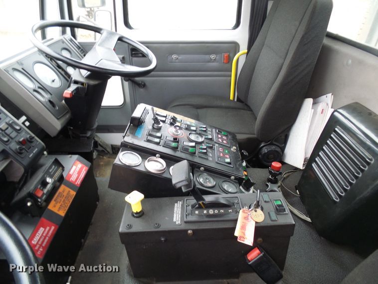 image for item DD1996 2003 Freightliner FC70 street sweeper truck