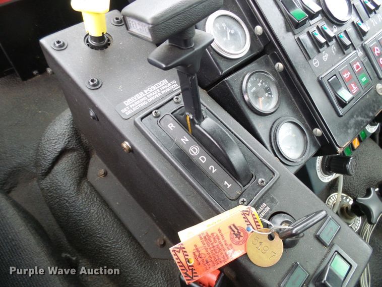 image for item DD1996 2003 Freightliner FC70 street sweeper truck