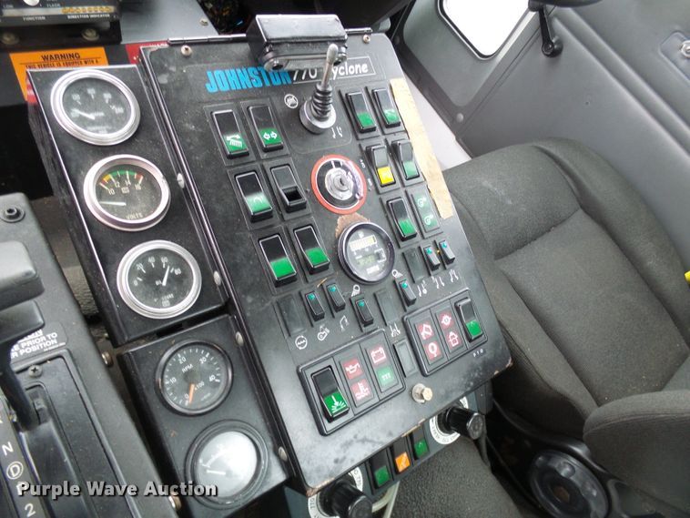 image for item DD1996 2003 Freightliner FC70 street sweeper truck