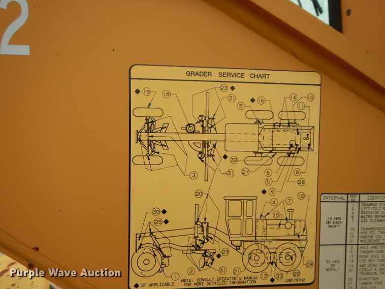 image for item DE4321 1994 Galion Dresser 850 motor grader