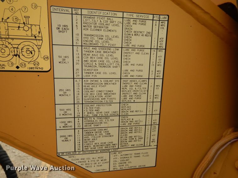 image for item DE4321 1994 Galion Dresser 850 motor grader