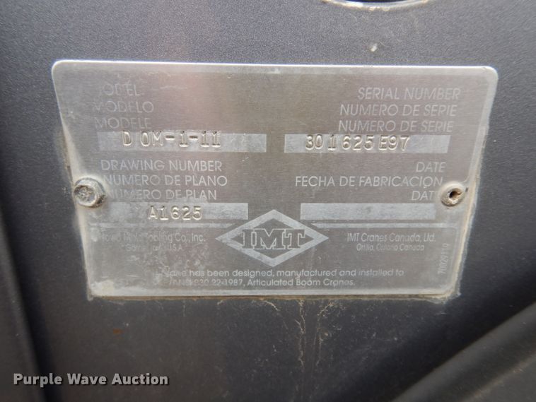 image for item DE4328 1997 Ford F450 Super Duty utility truck