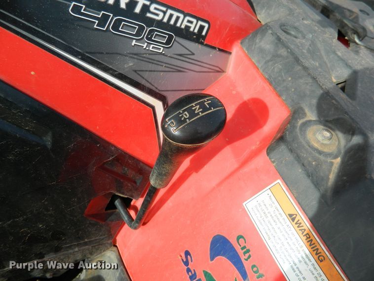 image for item DE4396 2011 Polaris Sportsman 400 ATV