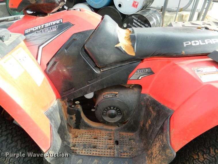 image for item DE4396 2011 Polaris Sportsman 400 ATV